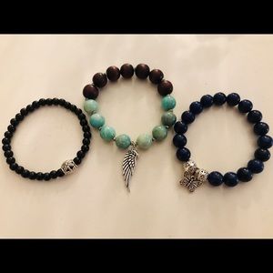 Set of three bangles